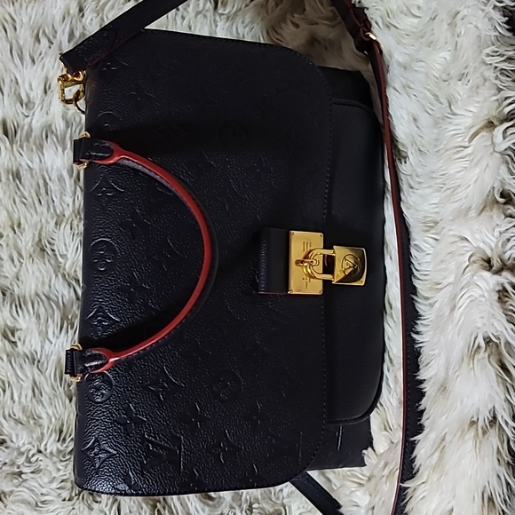 Louis Vuitton Handbags - Authentic LV Amplant Shoulder bag marignan color|dark navy blue looks like black